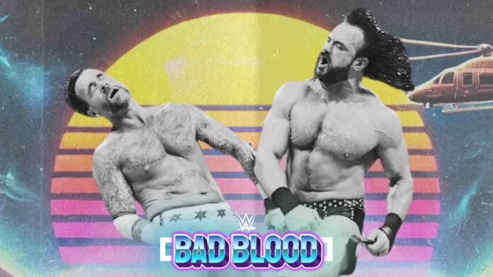 WWE Bad Blood CM Punk Drew McIntyre