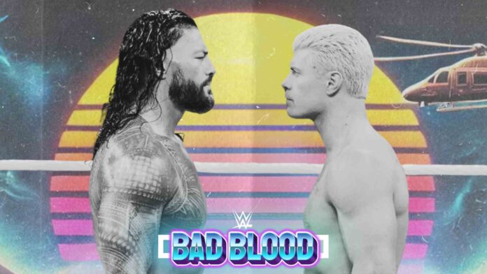 WWE Bad Blood Roman Reigns Cody Rhodes