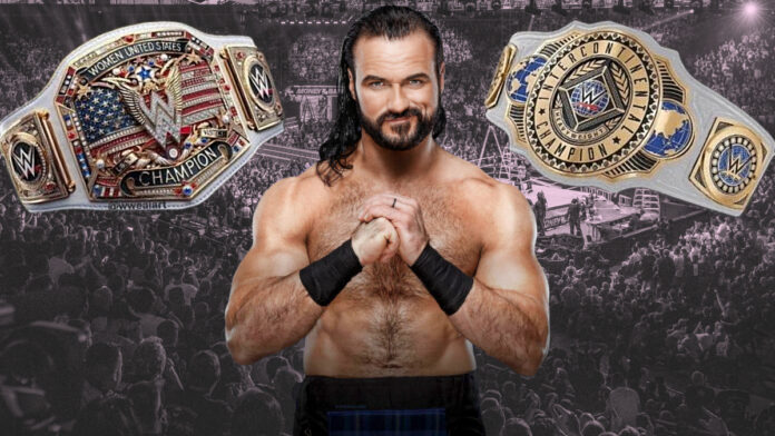 Women's mid-card titles, Drew McIntyre