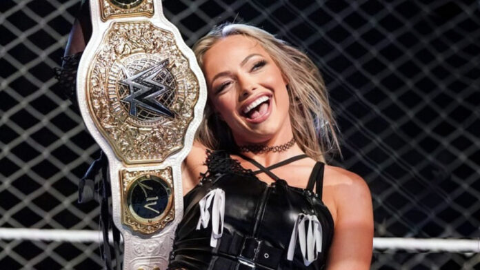 Liv Morgan with Women's World Championship