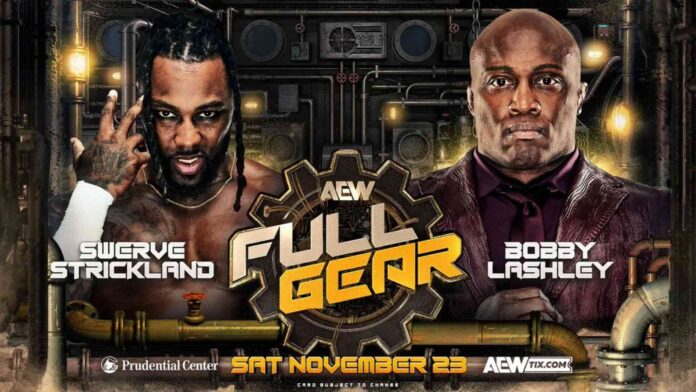 AEW Full Gear 2024 Swerve Strickland vs Bobby Lashley