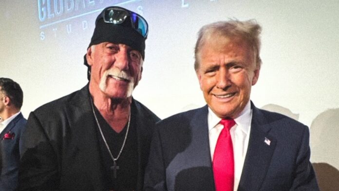 Hulk Hogan and Donald Trump