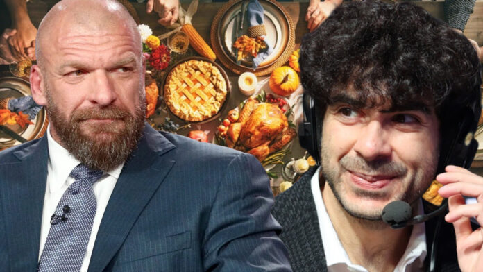 Triple H, Tony Khan, Thanksgiving