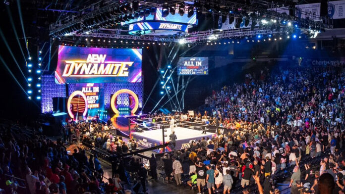 AEW Dynamite Live Stage and Ring