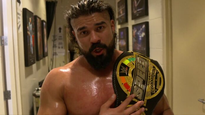 Andrade WWE Speed Champion