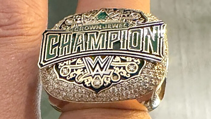 WWE Crown Jewel Ring