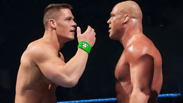 John Cena and Kurt Angle