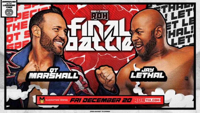 ROH Final Battle 2024 QT Marshall vs Jay Lethal