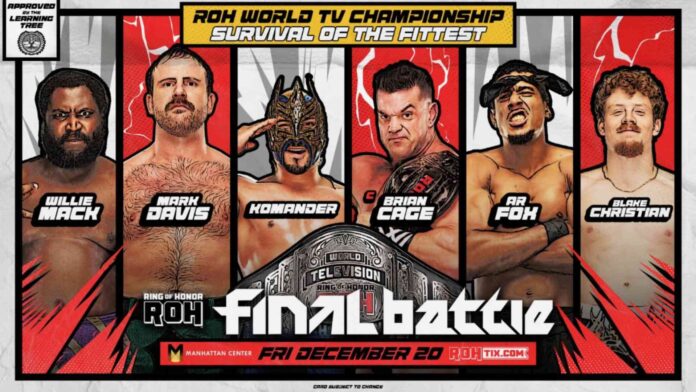 ROH Final Battle 2024 TV Title Match