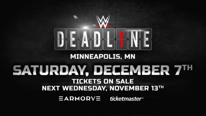 WWE NXT Deadline 2024 Poster