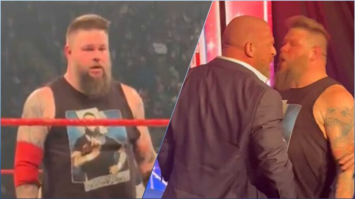 Triple H and Kevin Owens