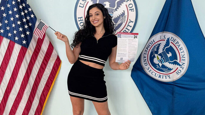 Arianna Grace, U.S. Citizen