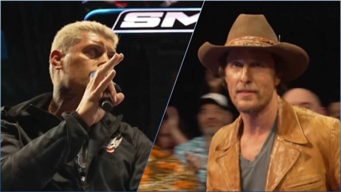 Cody Rhodes and Matthew McConaughey