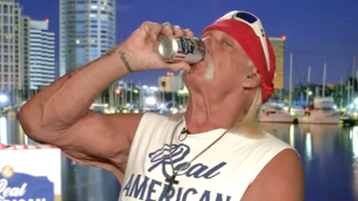 Hulk Hogan Drinks Beer on Fox News