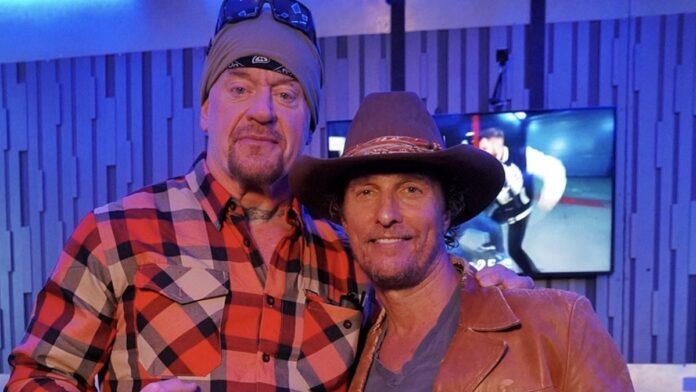 Undertaker and Matthew McConaughey