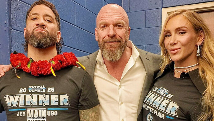 Jery Uso, Triple H, Charlotte Flair