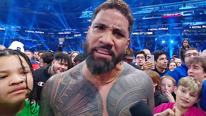 Royal Rumble, Jey Uso Post-Show