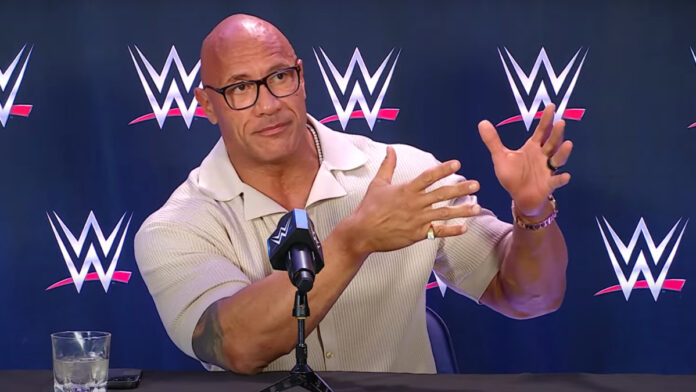 The Rock, WWE SmackDown press conference