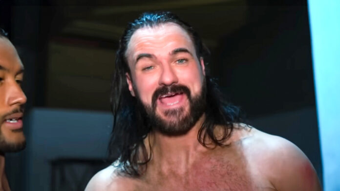 Drew McIntyre Backstage Goofy Face