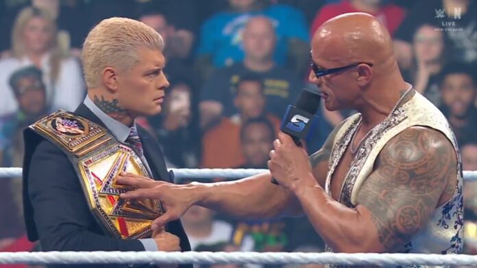 The Rock and Cody Rhodes