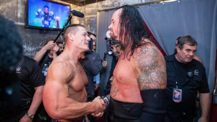 The Undertaker and John Cena