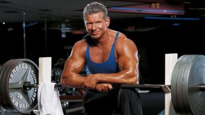 Vince McMahon in gym